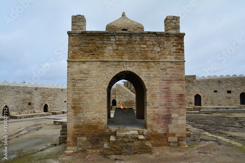 Temple du Feu Zoroastrien d'Ateshgah Bakou Azerbaïdjan