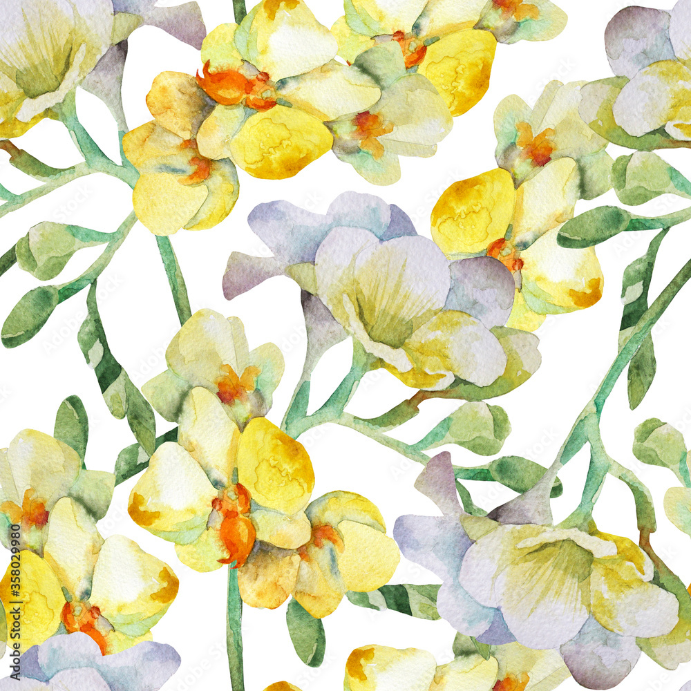 orchid pattern orchid pattern