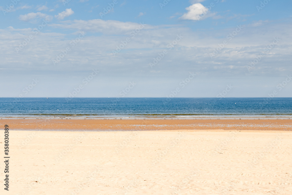 landscape  in the coast in the north of spain