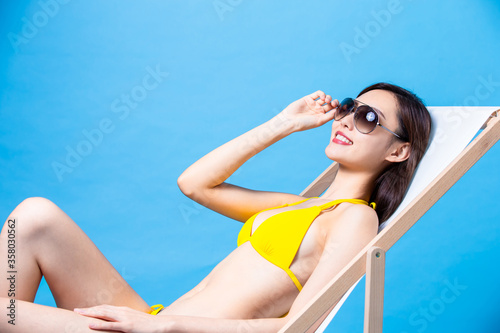 summer sunblock and travel concept