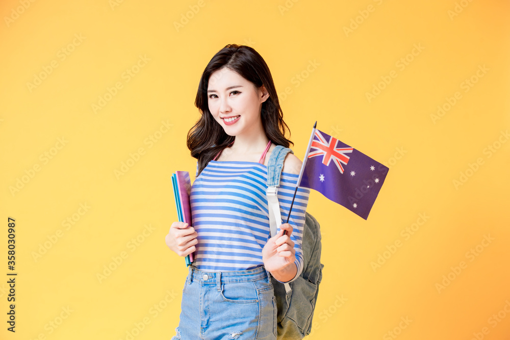 asian student smile to you asian student smile to you