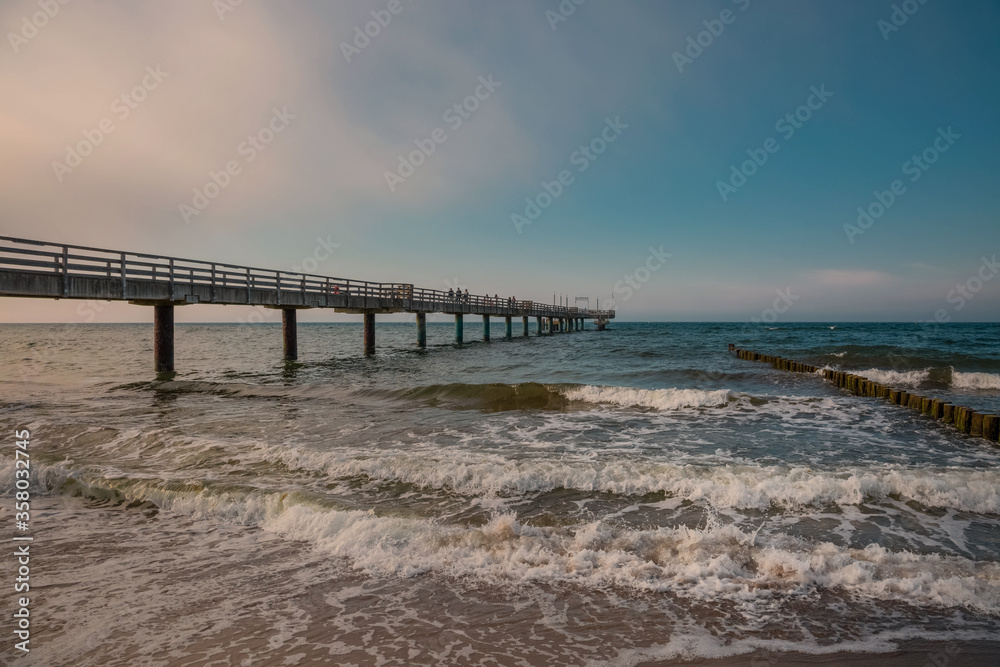 Seebrücke in Heiligendamm an der Ostsee