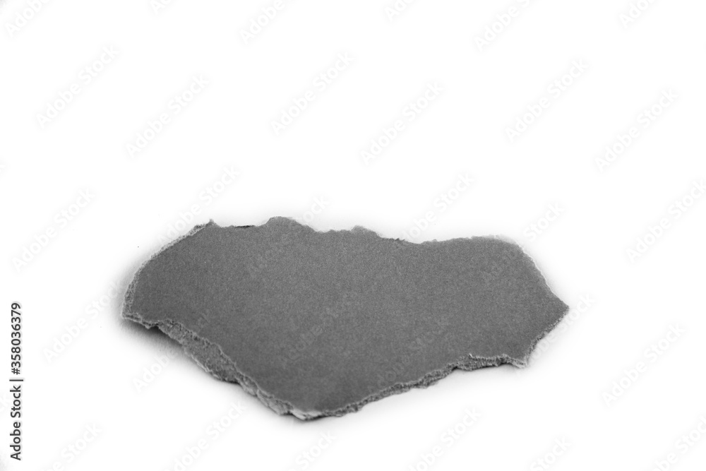 Torn paper with spaces for text And advertising space. Torn paper with spaces for text And advertising space.