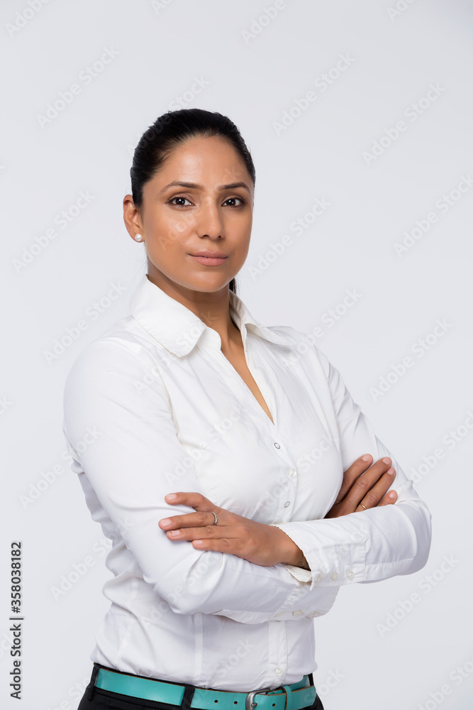 Portrait of Modern businesswoman. Portrait of Modern businesswoman.
