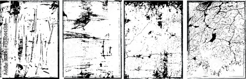 Wallpaper Mural Grunge Background.Texture Vector.Dust Overlay Distress Grain ,Simply Place illustration over any Object to Create concrete Effect .abstract,splattered , dirty,poster for your design.  Torontodigital.ca