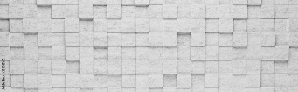 custom made wallpaper toronto digitalGray Squares 3D Pattern Background