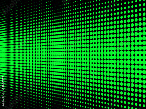  Abstract green halftone dots background 