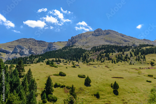 The magnific Cadí Mountains (Prat d'Aguiló, Cerdanya, Catalonia)