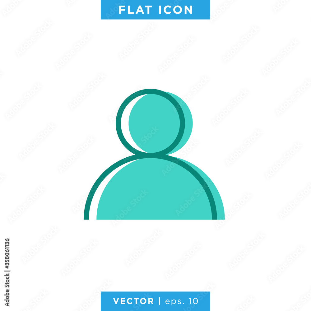 Profile Icon Design Template. Profile Icon Design Template.