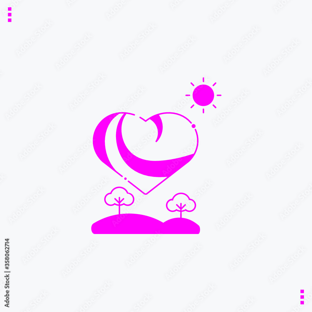 pink heart with pink ribbon pink heart with pink ribbon