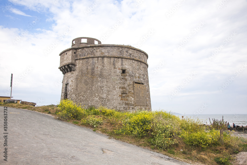 Irish's tower on the  coast