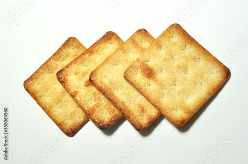 Crunchy Crackers With Sugar Toping