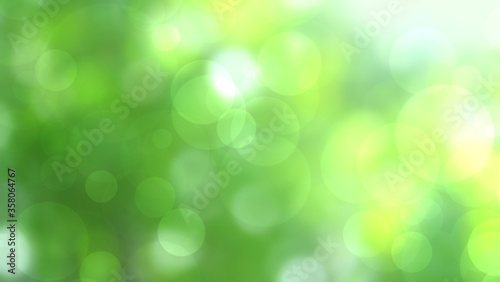 Green abstract background blur,holiday wallpaper