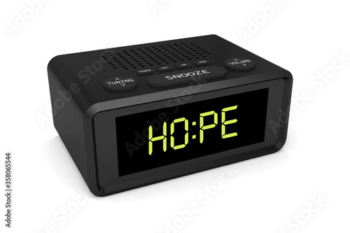 clock alarm radio hope