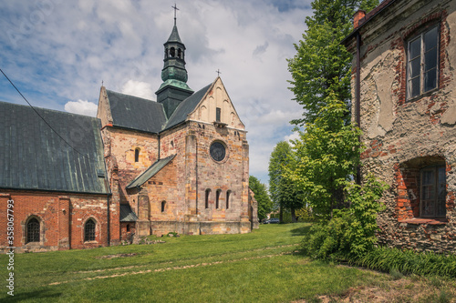 Obraz na płótnie Cistercian Abbey in Sulejow, Lodzkie, Poland w salonie
