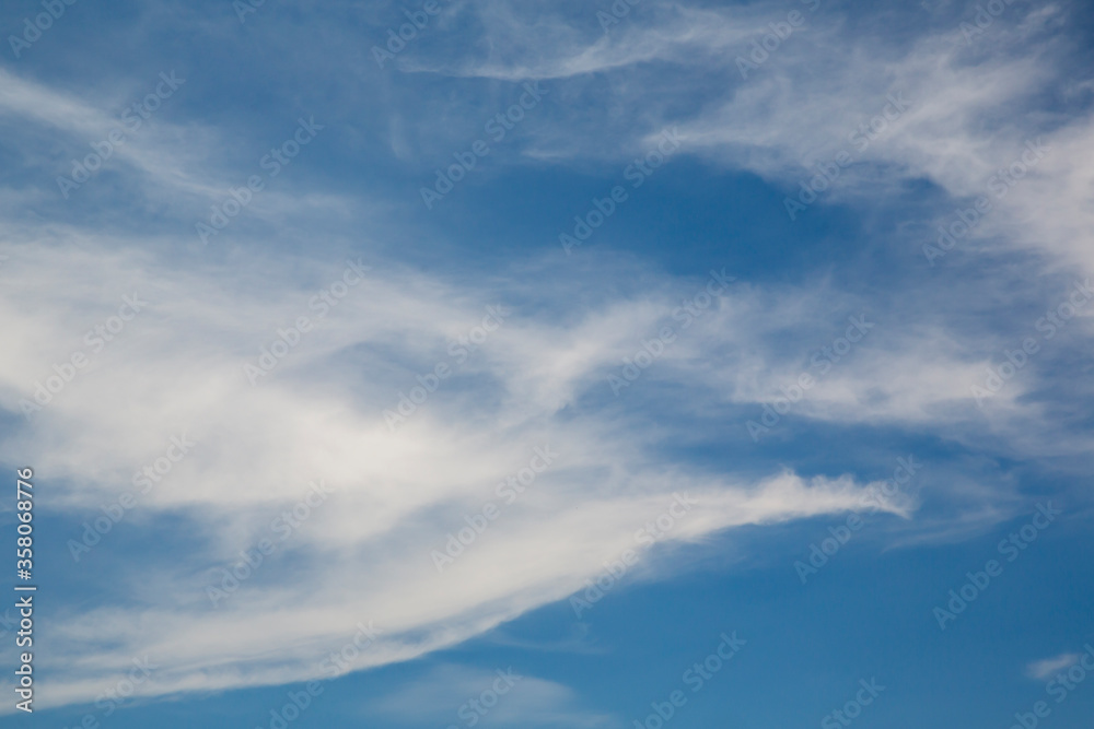 clouds in the blue sky clouds in the blue sky