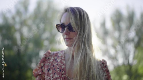 young beauty in sunlight 