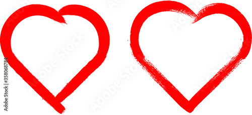 Herz vektor grunge