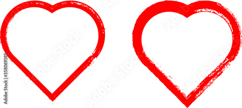 Herz vektor grunge