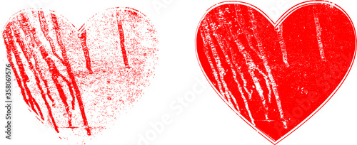 Herz vektor grunge