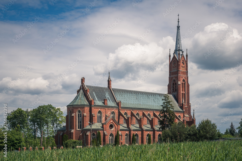 Church of Saint Florian in Sulejow, Lodzkie, Poland