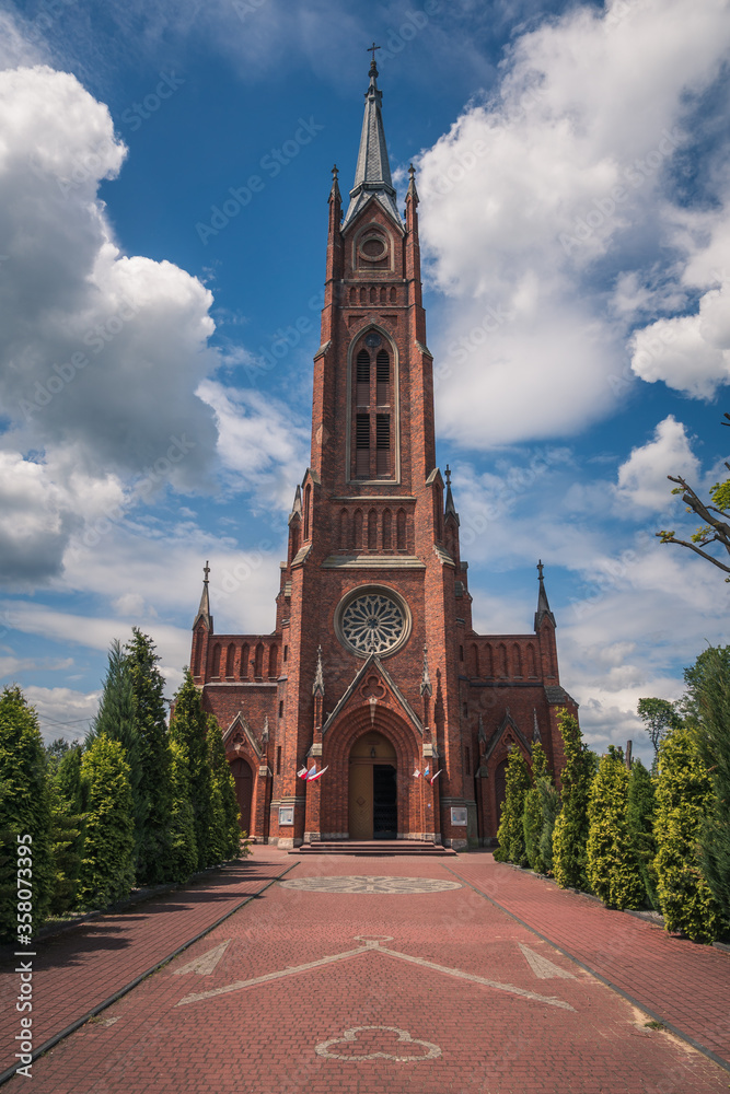 Church of Saint Florian in Sulejow, Lodzkie, Poland