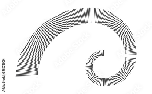 Golden ratio spiral abstrac...