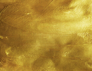Gold color on paper texture background