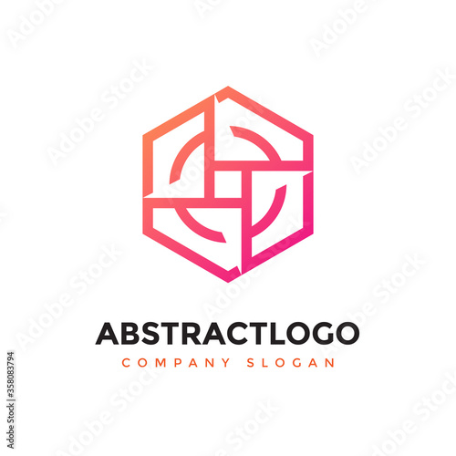 Free Download business industrial creative abstract symbol logo template Vector design. - GFXLoad