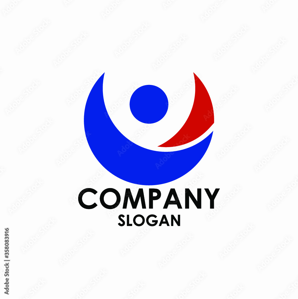 Fototapeta premium business logo design, logo corporate 