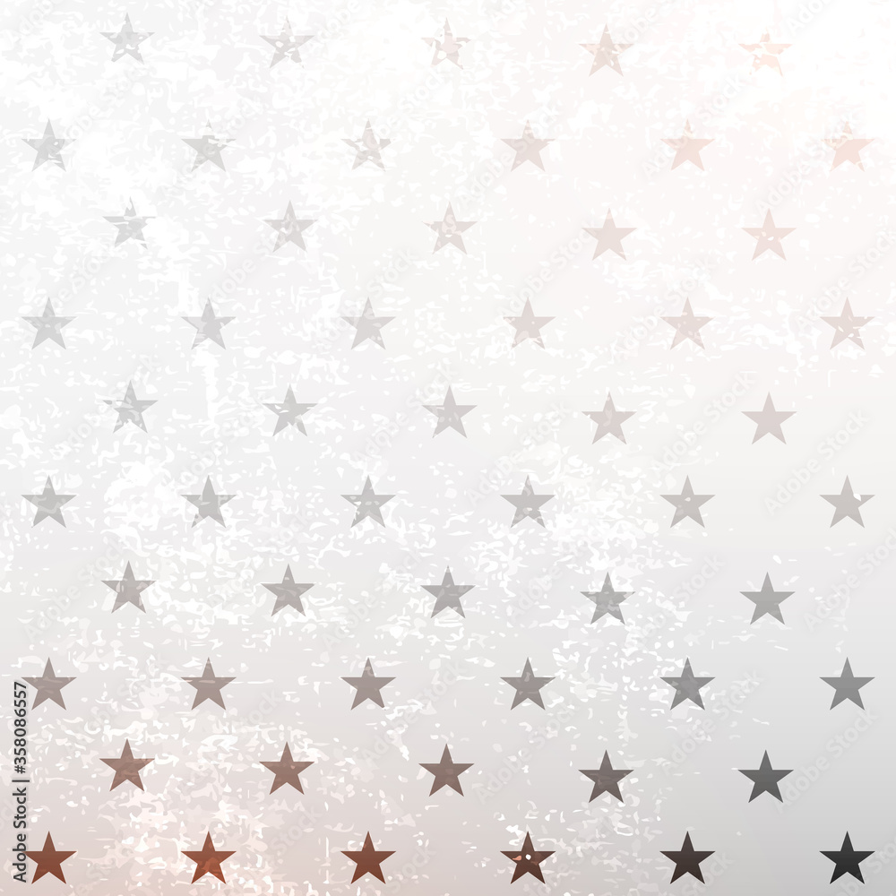White background with stars. Vector grange illustration. White background with stars. Vector grange illustration.