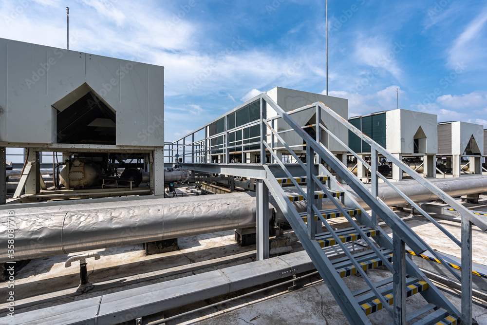 Fototapeta premium machine in factory