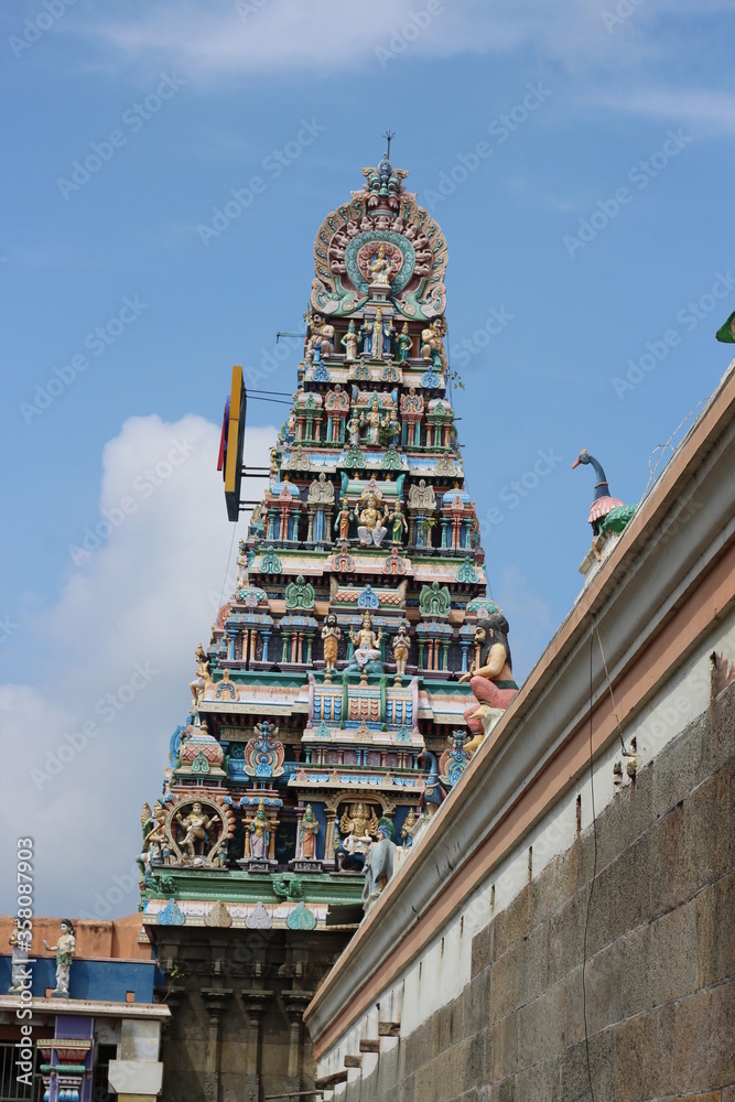Beautiful Tamilan Construction on Swamimalai Temple 