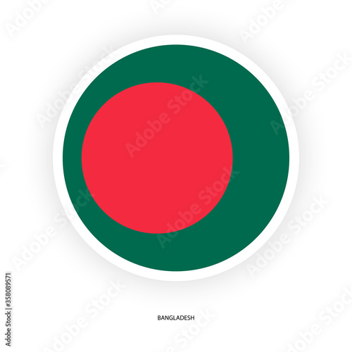 Bangladesh circle flag icon with shadow on white background. Bangladesh circular flag icon isolated on white background. Free Download Bangladesh circle flag icon with shadow on white background. Bangladesh circular flag icon isolated on white background. - GFXLoad