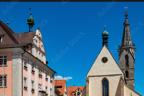 Rottenburg Marktplatz Markt Dom St. Martin Kirche Rathaus Neckar Baden-Württemberg Altstadt Bischof Deutschland Kirche Landkreis Tübingen Neckar-Alb Stuttgart Radweg Gebäude Sommer Corona katholisch photo