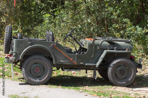 old military vehicle