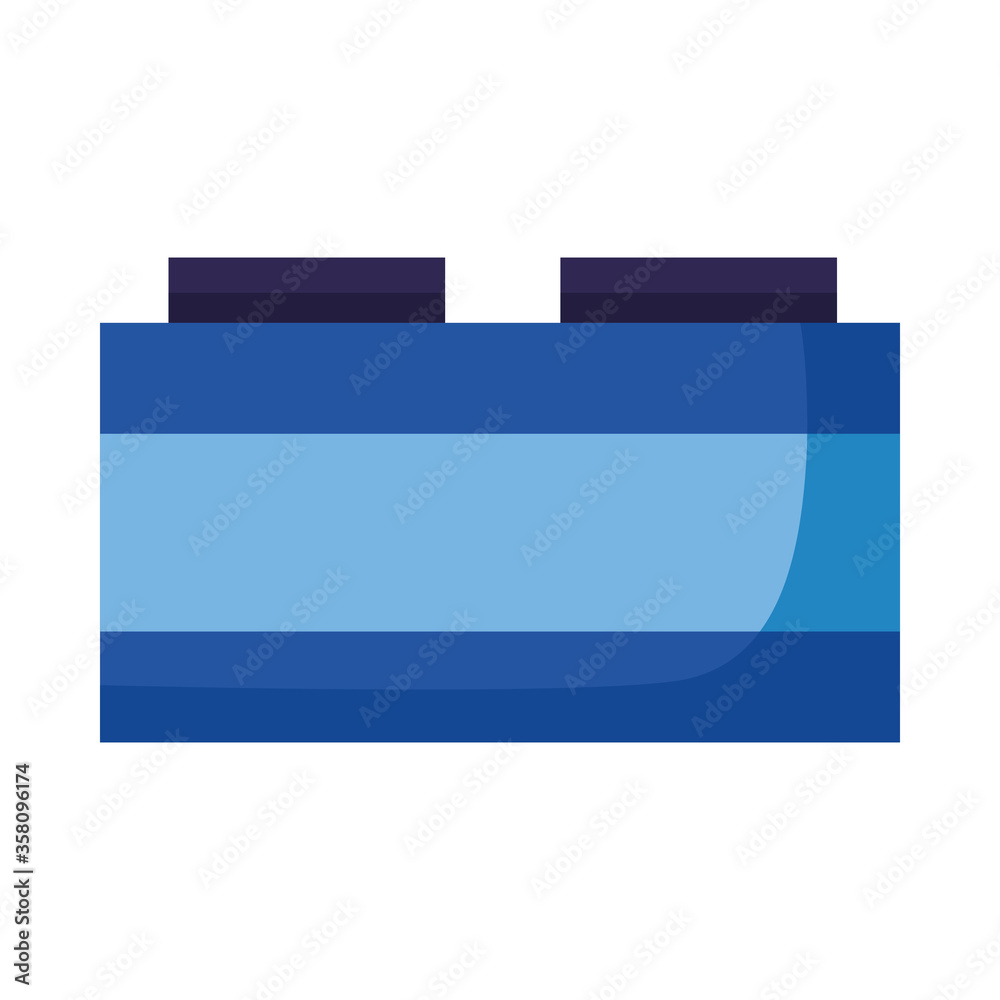 Isolated airport reception vector design