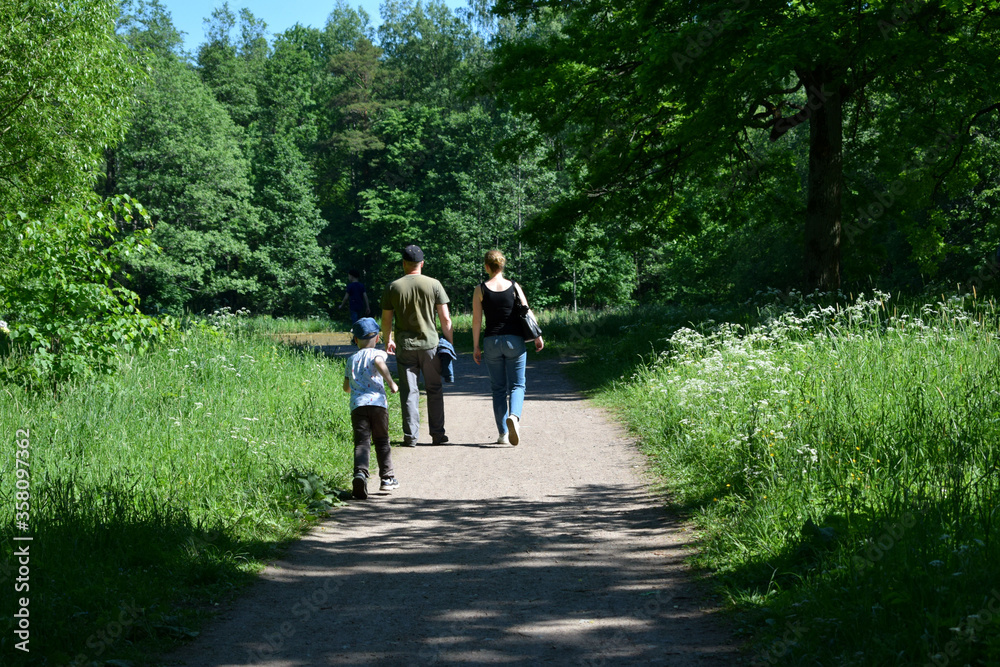 Obraz premium walk in the park