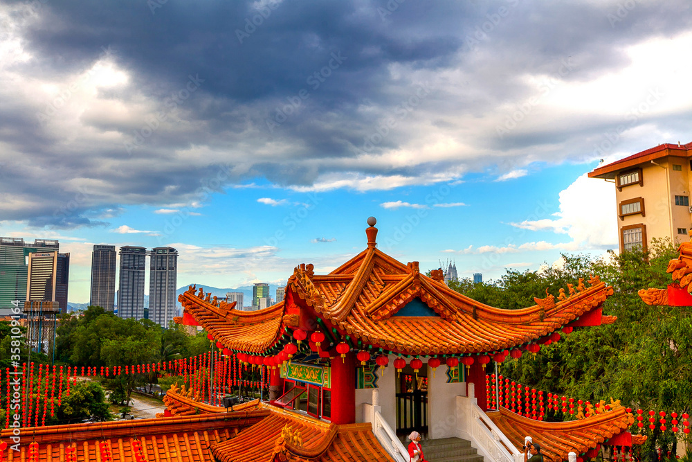 Thean Hou Chinese Temple, Kuala Lumpur, Malaysia Thean Hou Chinese Temple, Kuala Lumpur, Malaysia