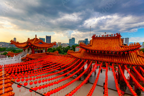 Photography Thean Hou Chinese Temple, Kuala Lumpur, Malaysia