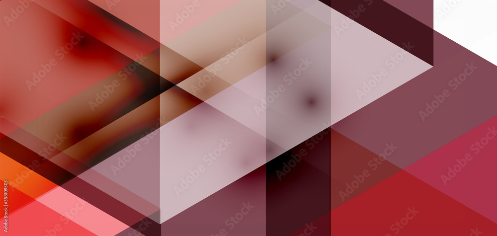 Geometric abstract background, mosaic triangle and hexagon shapes. Trendy abstract layout template for business or technology presentation, internet poster or web brochure cover, wallpaper Geometric abstract background, mosaic triangle and hexagon shapes. Trendy abstract layout template for business or technology presentation, internet poster or web brochure cover, wallpaper