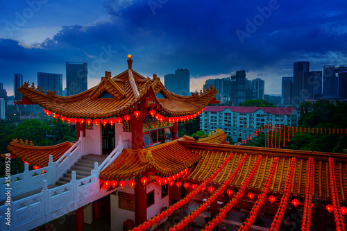 Thean Hou Chinece Temple  Kuala Lumpur  Malaysia