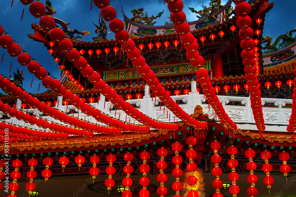 Ταπετσαρία Thean Hou - beautiful chinese temple in Kuala Lumpur