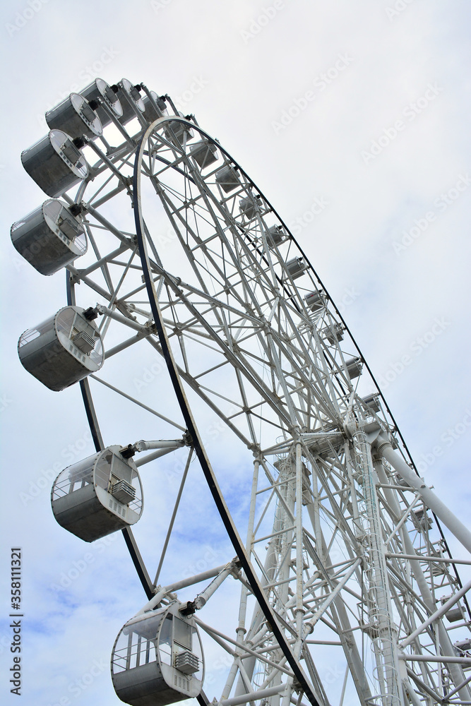 Ferris wheel in Pasay, Philippines Stock Photo Adobe Stock