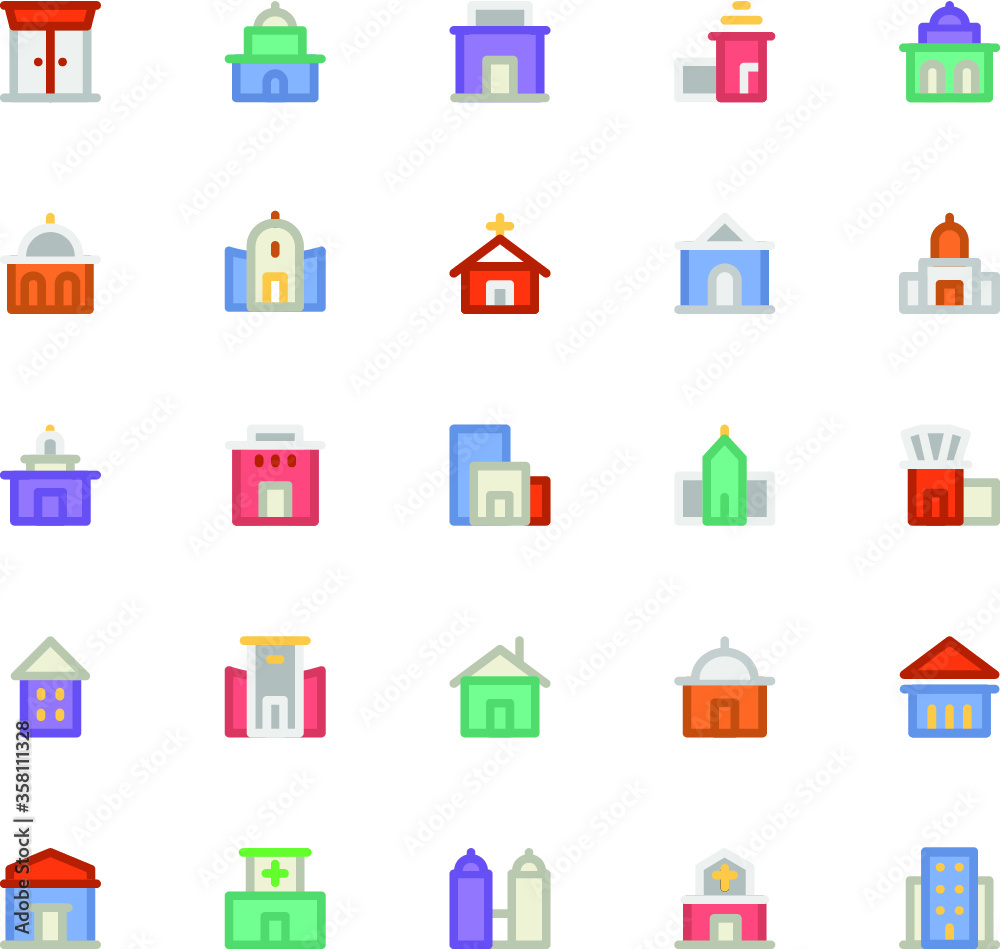 Building & Furniture Vector Icons 1
Building & Furniture Vector Icons 1