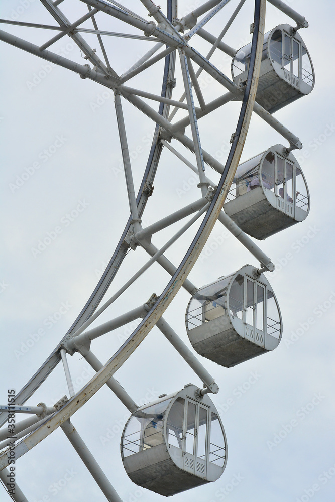 Ferris wheel in Pasay, Philippines Stock Photo Adobe Stock