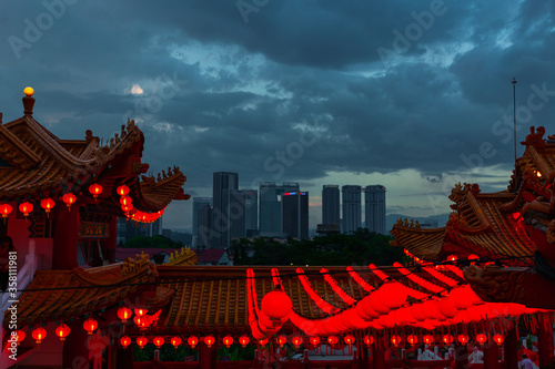 Photography Thean Hou Chinese Temple, Kuala Lumpur, Malaysia