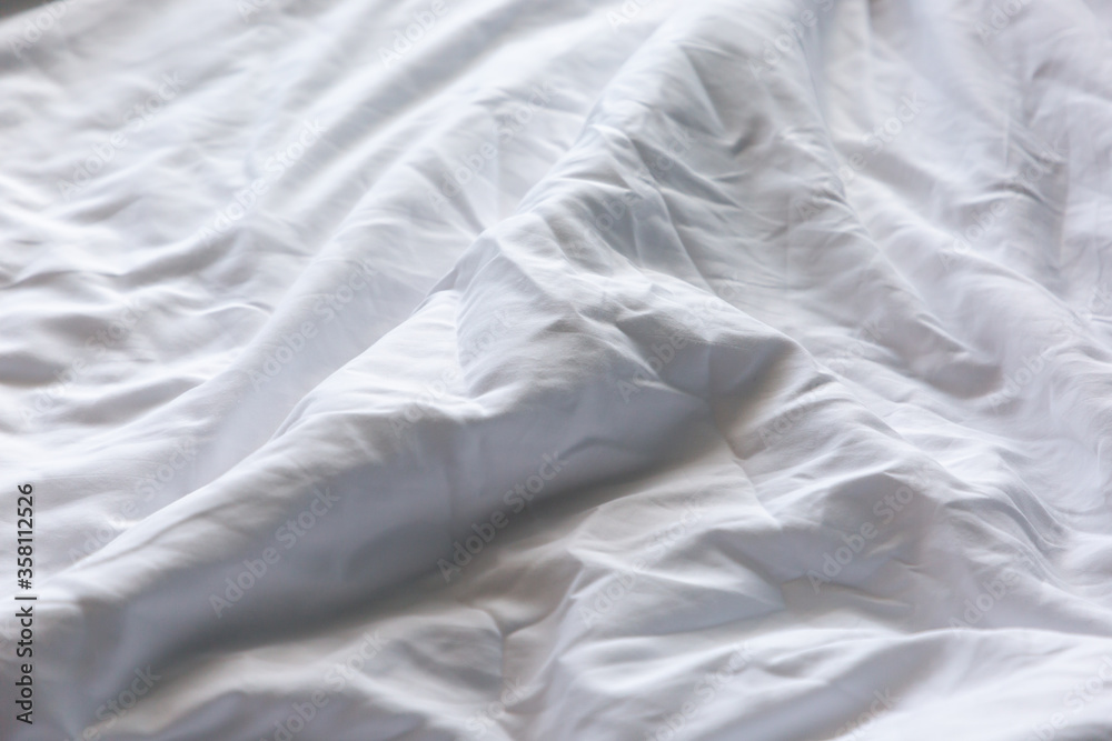 white silk background