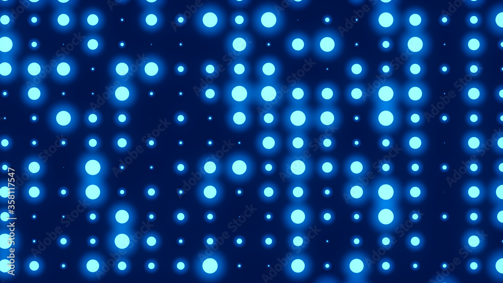 Dot white blue pattern screen led light gradient texture background. Abstract technology big data digital background. 3d rendering. Dot white blue pattern screen led light gradient texture background. Abstract technology big data digital background. 3d rendering.