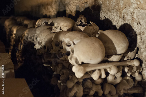 The Fontanelle cemetery in Naples photo